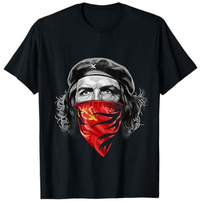 T-Shirt, Che Guevara W sowjetischen Hammer und Sichel rot Bandana T-Shirt