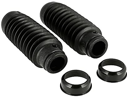 Set: 2x Faltenbalg kurz, für Telegabel SWH, schwarz - Simson S51, S53, S70,