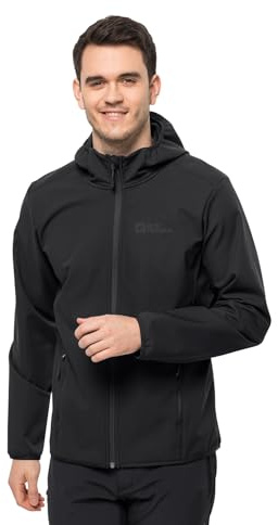 Jack Wolfskin Bornberg Men's Jacket, Black, M