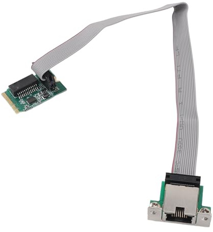 Gigabit M.2 M Key Ethernet Network Expansion Card, Single Port 2.5G M.2 A E Server NIC, RTL8111H Industrial Control Equipment Network Card, Rak Pin