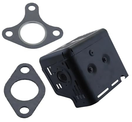 FEREOWNQ Conjunto de Escape 18310-ZE2-W61 con Junta de Tubo de Escape for Motores de Lavadora eléctrica HD 11HP 13HP GX340 GX390