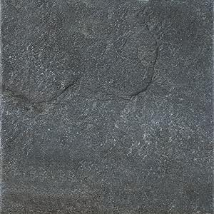 Vigour Black 33.3x33.3cm Indoor/Outdoor Porcelain Wall and Floor Tiles (Box of 9 Tiles)