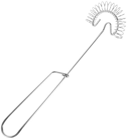 Cabilock Batidor De Huevos Manual Inoxidable Espumador De Leche Batidor De Varillas Sin Electricidad