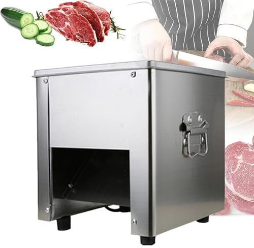 Cortadora De Carne Eléctrica De 850W, Cortadora De Carne Doméstica De 150 kg/H, Cuchilla Opcional De Acero Inoxidable De 2,0 A 21 mm, para Restaurantes, Carnicerías,2.5mm