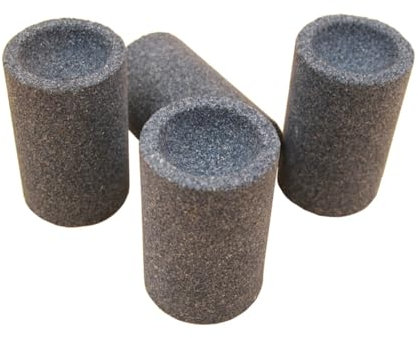 POPETPOP Darts Tips Grinding Stone Sand Stone Round Sharpener Accessory for Point Sharpening Suitable for Dart Players and Arrow Use