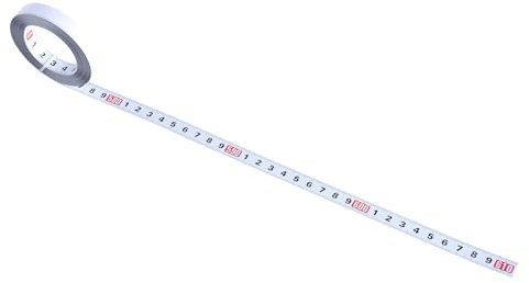DOUDINGMAO Adhesive Measuring Tape Steel Workbench Ruler Adhesive Back Tape Measure Metric Scale Rustproof Ruler
