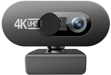 AYJYZHIAG 4K Full HD 2K 1080P Webcam For PC Web Camera New Mini Cam With Microphone USB Autofocus Stream For Computer Laptop(4k)