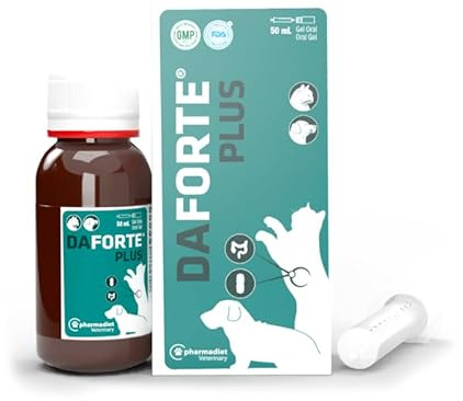 Opko Health Daforte Plus 50Ml Perro Gato Pharmadiet 1 Unidad 50 ml - Apoyo Digestivo, Complemento Alimenticio para el Tracto Digestivo para Gato y Perro