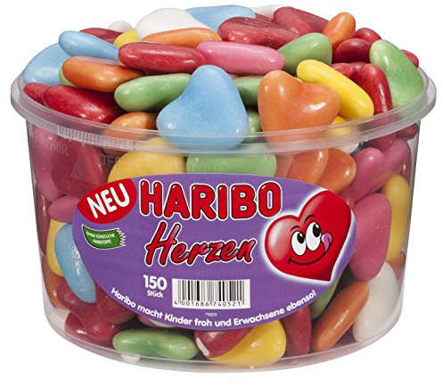 Haribo Baiser Herzen 150 St, 6er Pack (6 x 1.05 kg)