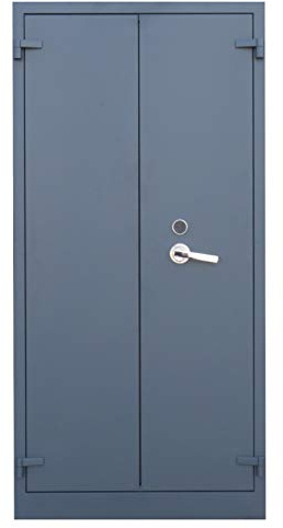 Feuerschutzschrank Tresor Wertschrank Sicherheitsschrank Safe Anthrazit | Akten, Stahlschrank, 690248