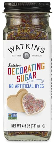 Watkins Inc. Regenbogen-Dekorationszucker, 130 ml