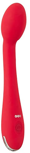 ORION G-Punkt-Vibrator - intensiver Stimulator für Frauen, mit 12 Vibrationsmodi, per Knopfdruck steuerbar, wiederaufladbar, rot