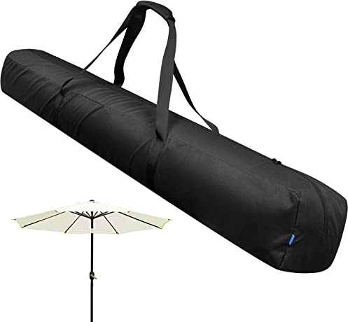 LINGJIONG Strandschirm-Tragetasche, faltbare Sonnenschirm-Aufbewahrungstasche | wasserdichte Tragetasche für Regenschirm, 144 cm, Strandschirm-Aufbewahrungstasche für Camping, Terrasse, Strand
