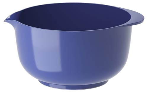 Rosti Margrethe Rührschüssel 4 Liter, Bruchsichere Schüssel, Backschüssel, Hefeteigschüssel mit gutem Griff, Teigschüssel aus Recycelbarem Kunststoff, Electric Blue (Blau)