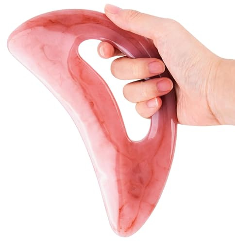 DMJJSD Großes Gua Sha Massagegerät - Lymphdrainage Massagegerät - Körper Gua Sha - Cellulite Massagegeräte Werkzeug - Therapie-Massagewerkzeuge für Beine, Rücken, Gesicht, Nacken, Muskel