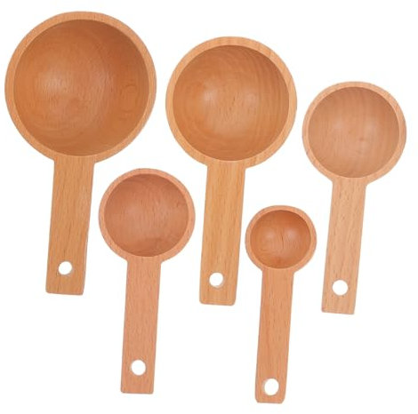 Amosfun 5pezzi Cucchiai Dosatori Misurini Per Ingredienti Per Tè Facile e Utilizzare