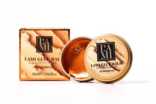 Lami Glue Balm Powerful Melon - Glue without glue, Wimpernlaminierungsprodukt, 20 ml, Enthält Arganöl, Jojobaöl und Avocadoöl