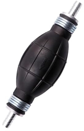 6/8/10/12mm Kraftstoffpumpe Gummi Manuelle Flüssigkeitsöl-Transferpumpe Benzin Diesel Hand Primer Birne for Auto Marine Außenborder(10mm)