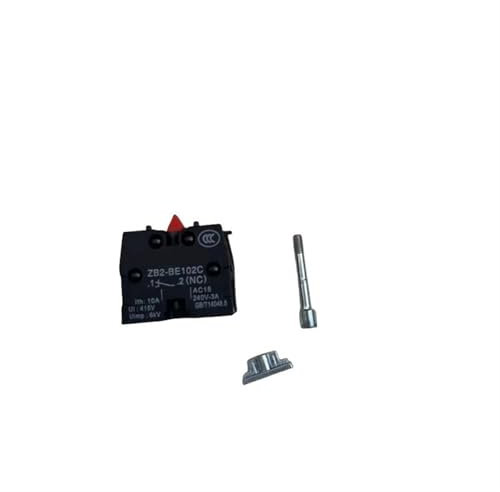 1 pieza de bloque de contacto XB2 ZB2-BE101C, normalmente abierto, NO, ZB2-BE102C, interruptor de joystick con pulsador NC, reemplaza a TELE 10 A 600 V(ZB2-BE102C NC-01)