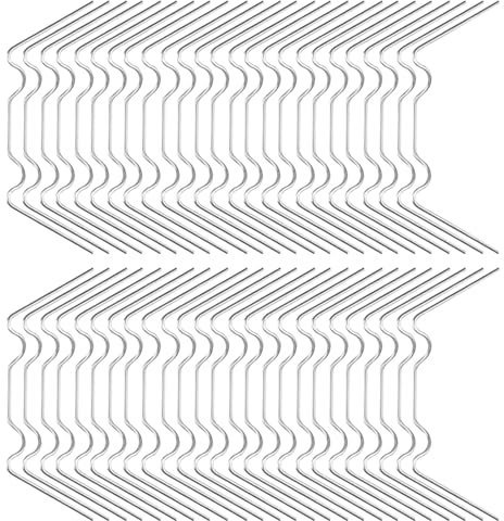 50 morsetti per serra, staffe per serra, piastre cave, accessori per serre, piastre per serre, accessori per serre doppie