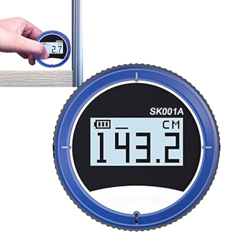 ROLERSE DIGITAL ROLERSO - Herramienta de medición inteligente con pantalla LCD | Regla electrónica para construcción, plomería, manualidades, mejoras para el hogar, ingeniería, mecánica,