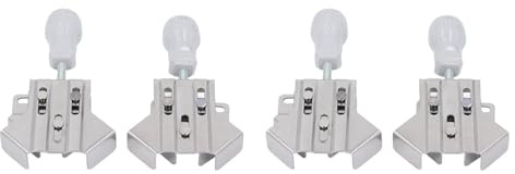 Garosa Jeu de 4 Pinces à Angle Droit en Acier Inoxydable, Flexibles pour le Travail du Bois, pour épissage à 90 Degrés, Cadre Photo, Pince d'Angle