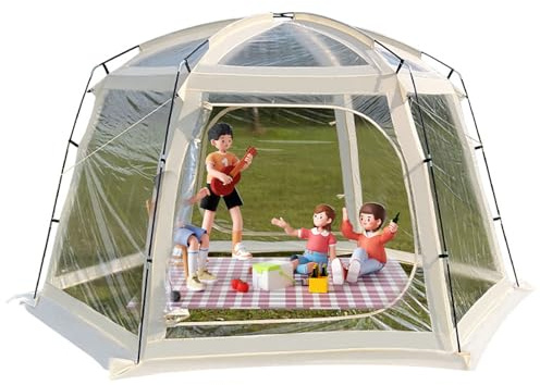 Outdoor Screen Tent, Instant Pop-up Gazebo for 8-12 People - Ideal for Picnics, BBQs, Parties, Patio & Camping