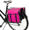 BikyBag Classic CW – wasserdichte Fahrrad-Doppeltasche, Fahrradtasche, Fahrrad, Pendler, Einkaufstasche, (Rosa)
