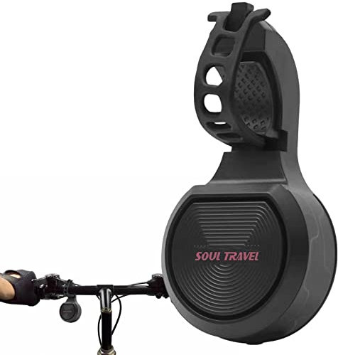 ulapithi Clacson per Bicicletta per Manubrio | 80-130 Db Avvisatore Acustico per Bici Ricaricabile per Adulti,Campanello elettronico per Bicicletta IPX65 Impermeabile con Batteria Ricaricabile