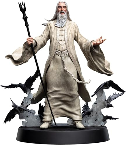 Weta Workshop Der Herr der Ringe Figures of Fandom PVC Statue Saruman the White 26 cm