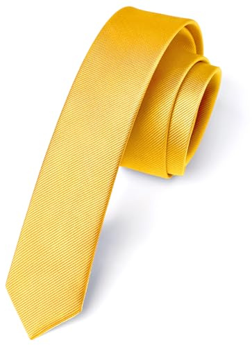 Enlision Herren Krawatte Schmal 4cm Einfarbig Seide Krawatten für Herren Schlips Hochzeit Party Klassische Formelle Elegante Krawatte Business