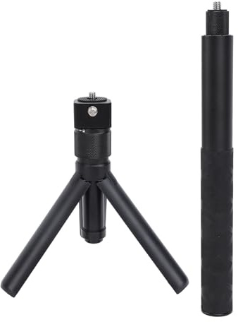 Asta Selfie Invisibile, Monopiede Allungabile, Treppiede con Design Antiscivolo, per Action Camera X4 X3 ONE X2 ONE X ONE RS