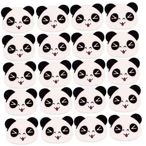 JEWEDECO 100stücke Panda Holzknöpfe Zum Nähen Kreative Diy Tiermotive Doppellochige Knöpfe Für Handarbeiten Scrapbooking Und Dekoration