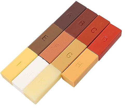Blocs de Cire de Réparation pour Sols en Bois, Lot de 1 Set