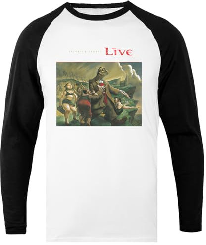 DAMBOTEE Live Throwing Copper Unisex-Baseballshirt Aus Weißer Baumwolle Mit Rundhalsausschnitt