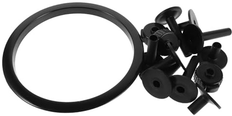 SUPVOX Accesorios para Batería Protector de Aro Tapa de Orificio para Piel de Herramienta Abridora de Bombo para Escenario para Bombo