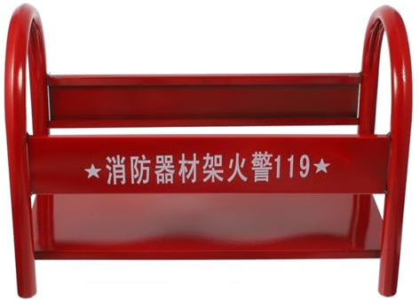 Anneome Thickened Base Fire Extinguisher Stand Heavy Duty Bracket for Powder Extinguishers Stable Fire Safety Holder for Organized Storage and Display