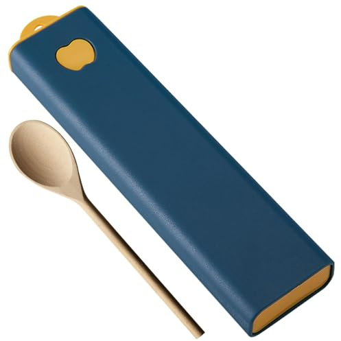 Étui de rangement pour ustensiles de voyage – Boîte à couverts extractible | Récipient multifonction en ABS, organiseur portable pour sac à déjeuner, camping, pique-nique, baguettes, cuillère