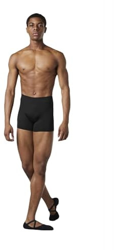 Shorts Da Uomo Per Prove MR005 Bloch Danza Classica Etoile Pantaloncino Ballo Sport Allenamento Saggio Ballerina Principiante