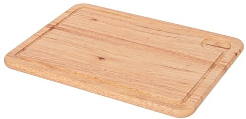 Argon Tableware Large Wooden Chopping Board - 40x30x2cm Butchers Block Wood Cutting Board for Meat, Vegetables & Cheese - Charcuterie & Cheese Wood Chopping Mat for Kitchens