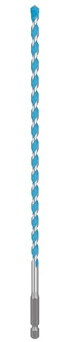 Bosch 1x EXPERT HEX-9 MultiConstruction Drill Bit (for Concrete, Soft tiles, Ø 6,50 mm, Professional Accessory Impact Drill/Driver, Rotary Drill/Drivers) | For concrete, soft tiles, diameter 6.50 mm, professional accessories hammer drill, screwdriver, drill