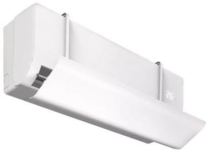 LJLAM Luftabweiser für Klimaanlage, Universelle, Wandmontierte Lüftungsabweiser, Luftumlenkabdeckung, Klimaanlage Split Windabweiser
