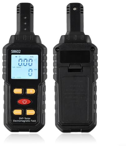 EXTRWORY 3 in 1 Digital Radiation Dosimeter for GEIGER Counter EMF Electromagnetic Radiation Meter With for GEIGER Counter Function