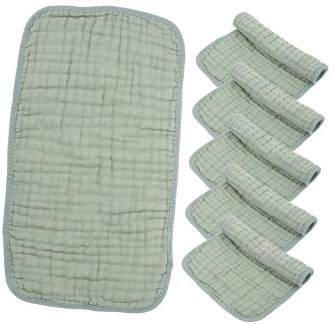 ORFOFE Baby-speichelhandtuch-set 6-teilig Spucktücher Aus Baumwolle Gesichts- Und Badetücher Für Neugeborene Weiche Musselin-handtücher Für Jungen Und Mädchen
