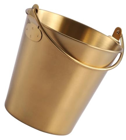WATIIFUFU Pommes-eimer Aus Edelstahl Mehrzweck-lebensmittelhalter Für Bars Und Restaurants