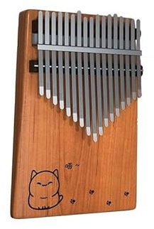 Kalimba Instrument 17 Tasten Kalimba Musik Tastaturinstrument Anfänger Kalimbas Professionelle Musikinstrumente Zubehör Daumenklavier(Style 3)