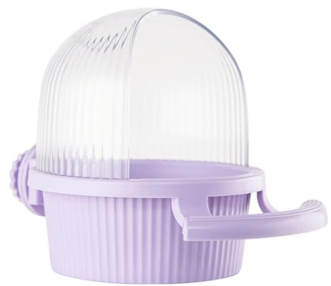 Bird Cage Hanging Feeder Box Parrots Food Dispenser Box For Pet Owners Providing Large Food Storage