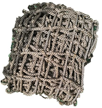 Rete da Arrampicata Altalena per Adulti Bambini Parco Giochi per Bambini Rete da Arrampicata Amaca Rete di Sicurezza Giochi Grandi Coperta per Esterni Balcone Ringhiera(1X1m/3.3X3.3ft)