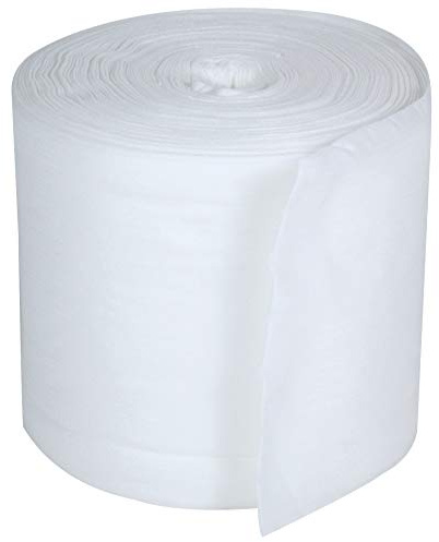 Vliesrolle Soft Heavy Wipes | 90 Abrisse pro Rolle | 30 x 30cm Tuchformat | Nachfüllrolle für Spendereimer | sanftes fusselfreies-Vlies | Ideal für Flächen-Desinfektionsmittel