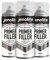JENOLITE Pintura en aerosol para relleno de imprimación, color blanco, pintura de imprimación multisuperficie de alto relleno, llena pequeñas abolladuras y arañazos, perfecta para carrocería, modelos